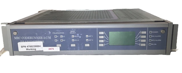 Microwave Radio Communications CodeRunner 2-CM Central Receiver Model 906882-1