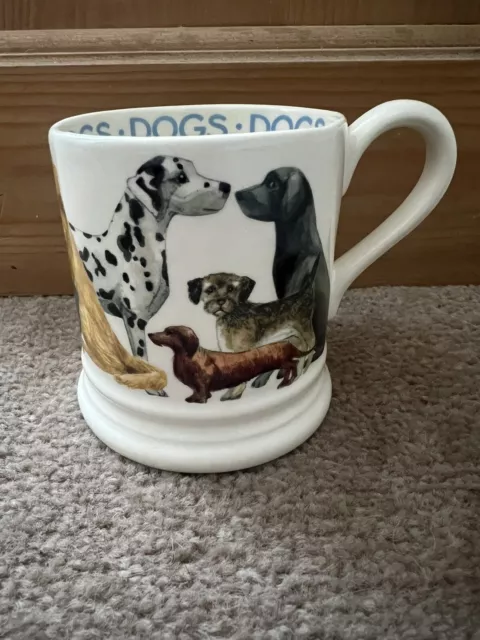 EMMA BRIDGEWATER Dogs Dog Mug Cup Half Pint - BRAND NEW