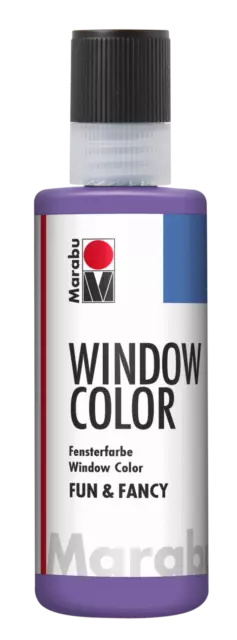 Marabu Creativ Fun & Fancy 80ml Windowcolor Fensterfarbe 34 Töne Farbe nach Wahl