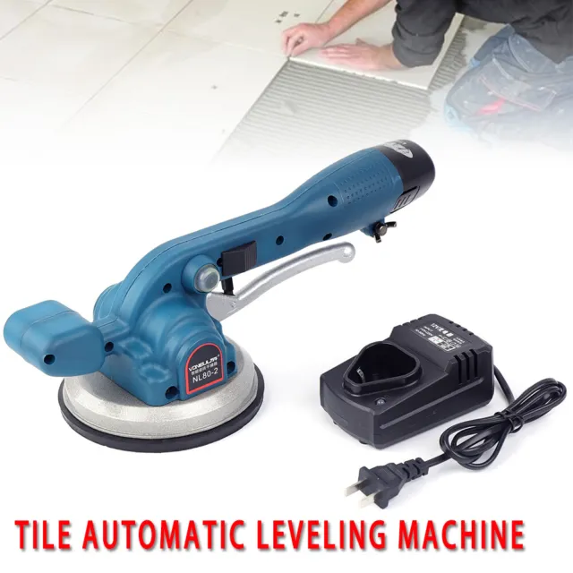 Máquina herramienta de vibración de azulejos de tilador eléctrica de mano máquina de nivelación automática de azulejos