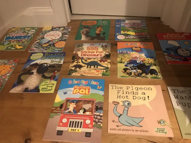 childrens books/activity  bundle new x 18