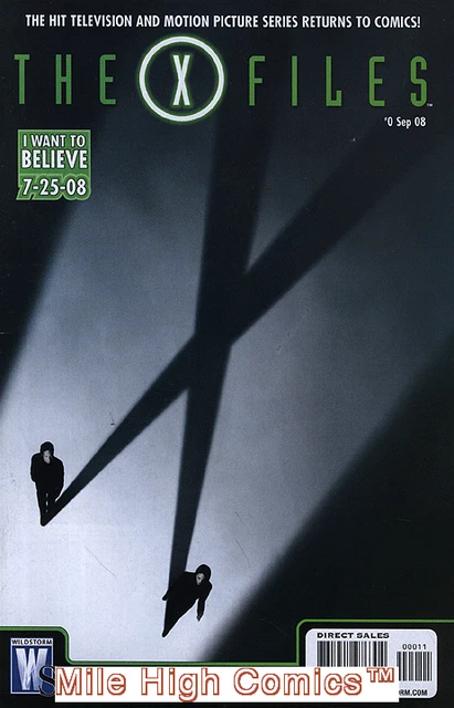 X-FILES  (2008 Series)  (DC/WILDSTORM) #0 Near Mint Comics Book