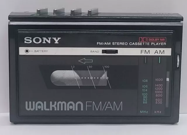 Sony WM F 30 Walkman Lecteur de cassettes La bande fonctionne La radio...
