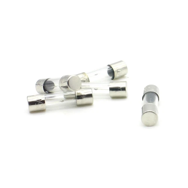 5x Fusibles verre 5x20mm temporisé T1.6A 1.6A - 250v - 8fus073