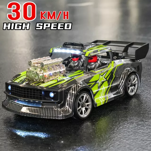 Drift Car 1/18  Car 2,4 GHz 4WD 30 /h   Car Full Scale High O2R5