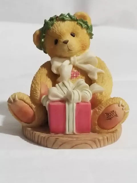 1998 ENESCO CHERISHED TEDDIES MARGY CHRISTMAS FIGURINE #475602 pre-owned