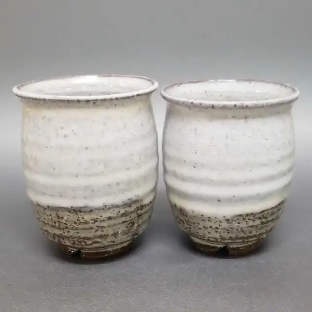 AK50)Japanese Pottery Hagi ware Yunomi/Tea Cup  by Yuuka Matsuo