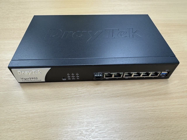 DRAYTEK VIGOR 2952 Dual-WAN High Performance Router Firewall £37.10 ...