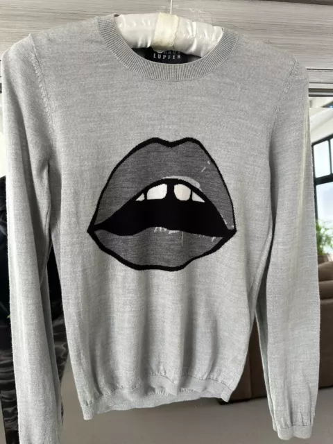 MARKUS LUPFER WOMEN S Jumper M Black 100 Wool Round Neck Pullover 57.00 PicClick UK