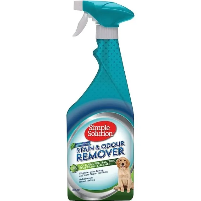 Simple Solution Tache Et Odeur Solvant Forêt Tropicale Frais Chiens Chats 750