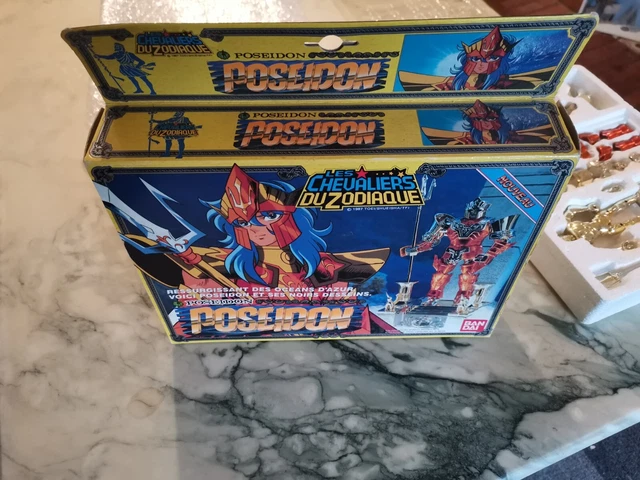 Figurine Saint Seiya Vintage - Général Sirène - BANDAI 1988 - Arc Poséidon