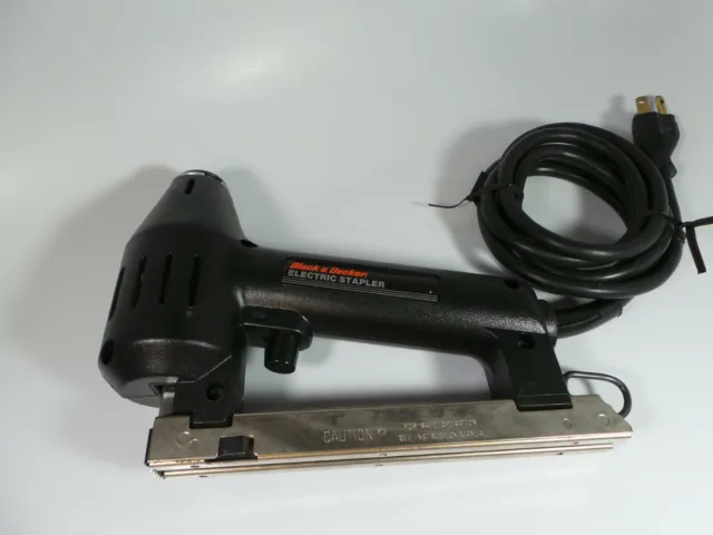 BLACK & DECKER 9700 Electric Stapler Staple Gun $22.87 - PicClick