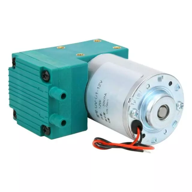 12V 10L/min Mini Vacuum Pump Electric Large Low Noise 70-150kpa 12W