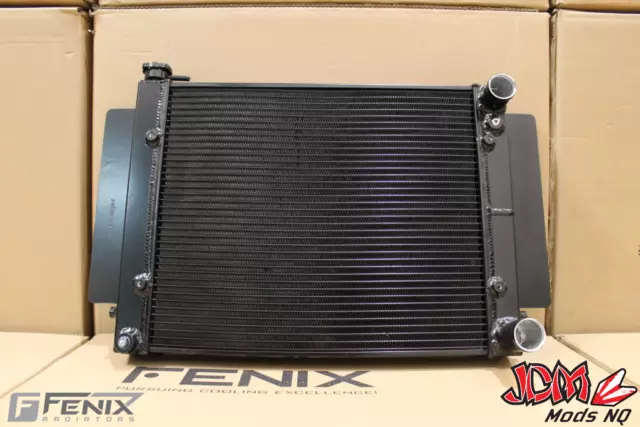 FENIX Alloy Stealth Radiator - Suits MAZDA RX7 Series 1-2-3 (No Heater Outlet)