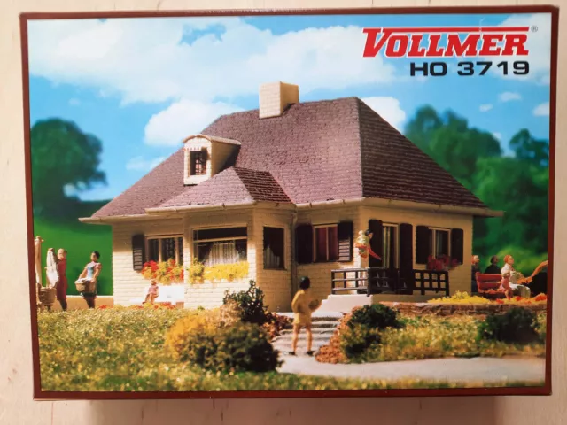 Vollmer 3719 Einfamilienhaus Villa Wohnhaus NEU ungebaut OVP H0 1:87 ungeöffnet