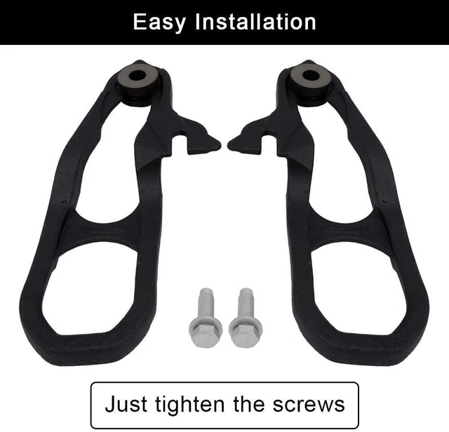 Front Tow Hooks For 2019-2022 Dodge Left & Right with Hardware