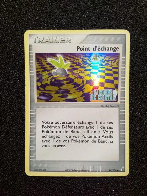 Point d'Echange 84/100 Unco Holo Reverse FR Ex Gardiens de Cristal carte Pokémon
