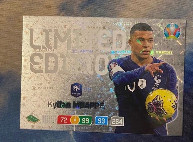 Carte Panini Adrenalyn XL Kylian Mbappé #527 - Rookie 2017, Gradée PSA 9