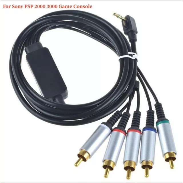 1.5m Extension Cable Video Audio to TV Wire for Sony PSP 2000 3000 Game Console