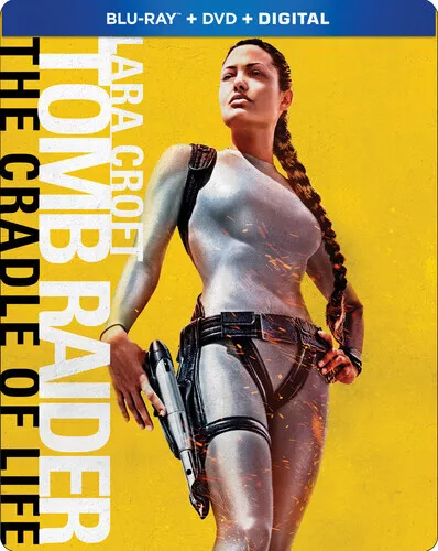 Lara Croft Tomb Raider: The Cradle of Life (Steelbook) [New Blu-ray] Steelbook