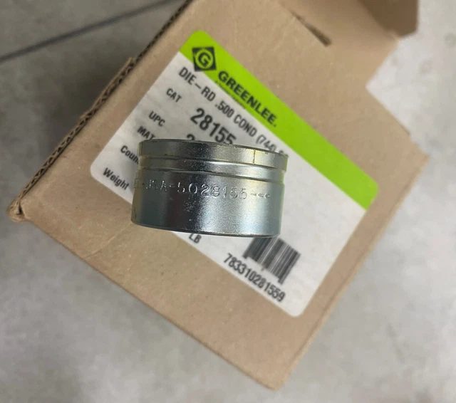Greenlee 28155 SLUG SPLITTER 1/2" Conduit Size Die