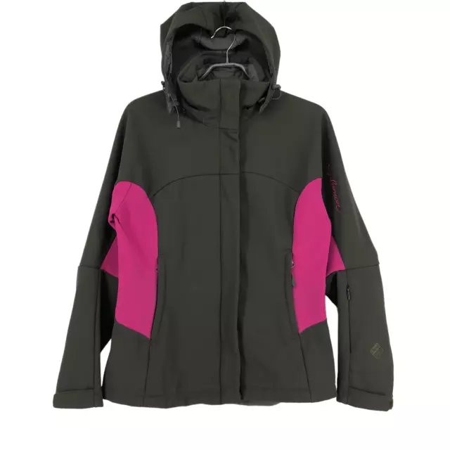 Salomon Donna Clima Pro Cappuccio Giacca da Sci TAGLIA S