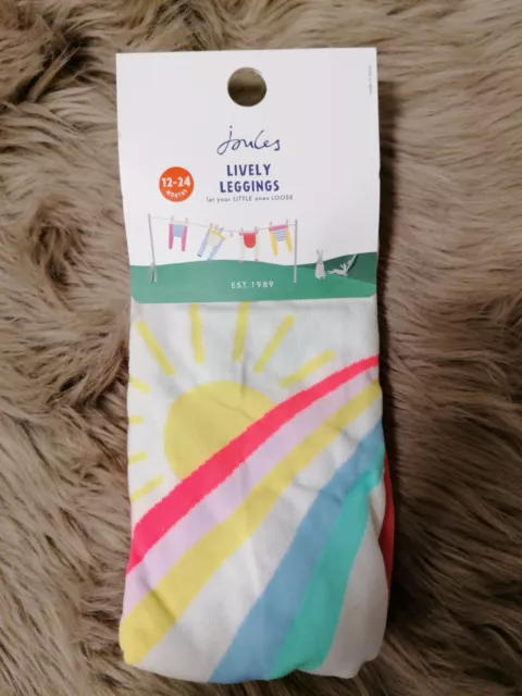 Tom Joule Joules Lively Leggings 2er Set Gr. 12-24 Monate Multisun *NEU* NP 20€