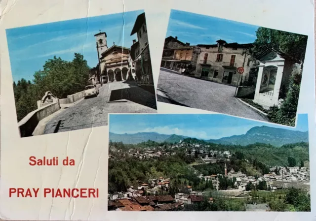 Cartolina Pray Pianceri Biella Non viaggiata