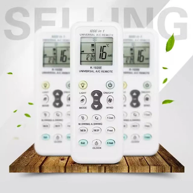 Replacement K-1028E 1000 In 1 A/C Universal Remote Control For Air Conditioner