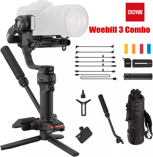 Zhiyun Weebill 3 Combo 3-Axis Gimbal Stabilizer for Canon/Sony/Nikon Camera DSLR