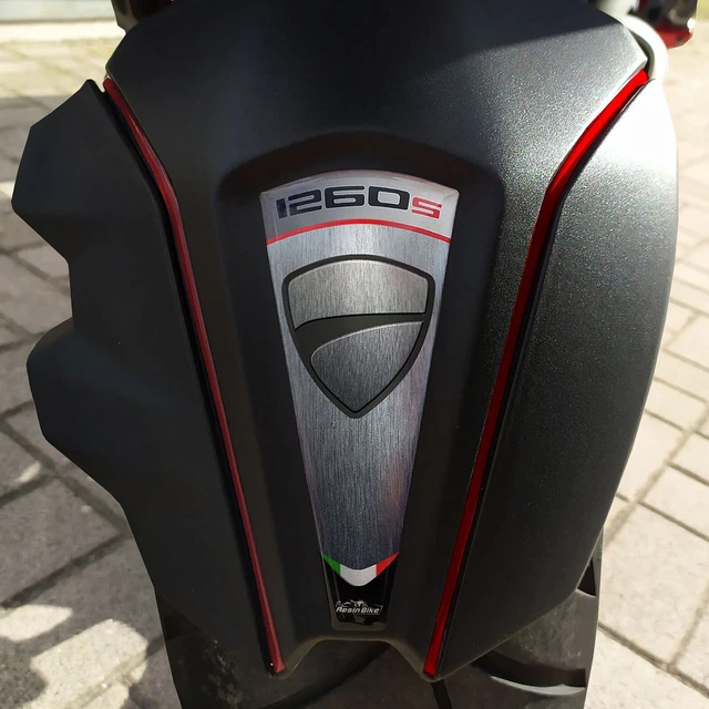 Autocollants Miroirs 3D Résine - Ducati Multistrada 1260S 2020 - Neuf