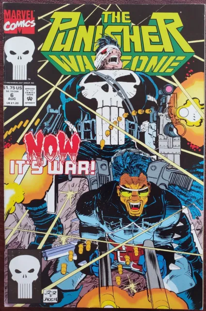 The Punisher War Zone #6 VF 8.0 (Marvel 1992) ✨