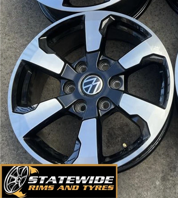 GENUINE VOLKSWAGEN AMAROK 18 INCH WHEELS SET OF 5 To Suit 2023 Models ...