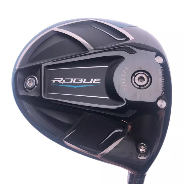 Used TOUR ISSUE Callaway Rogue Sub Zero Driver / 9.0 Degrees / X-Stiff Flex