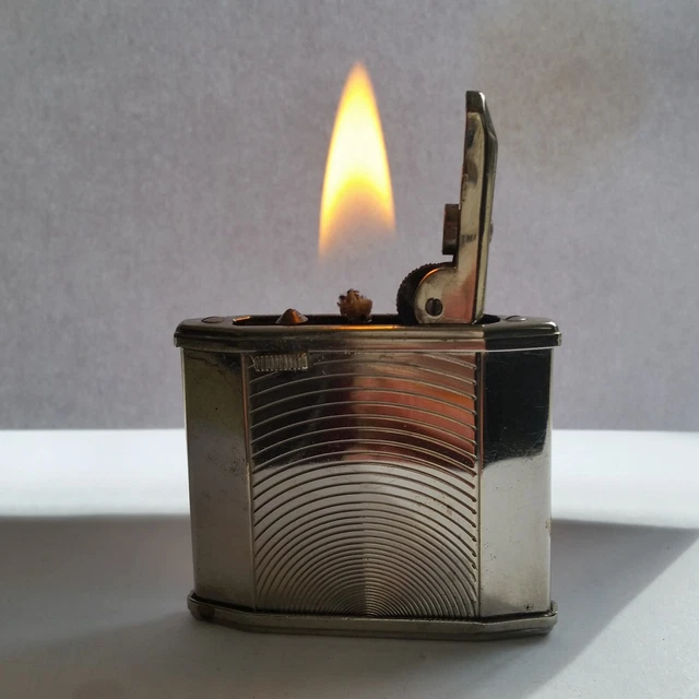 Rare Ancien Briquet Essence AP Garantie Zünder No. 60 (Altenpohl & Pilgram)