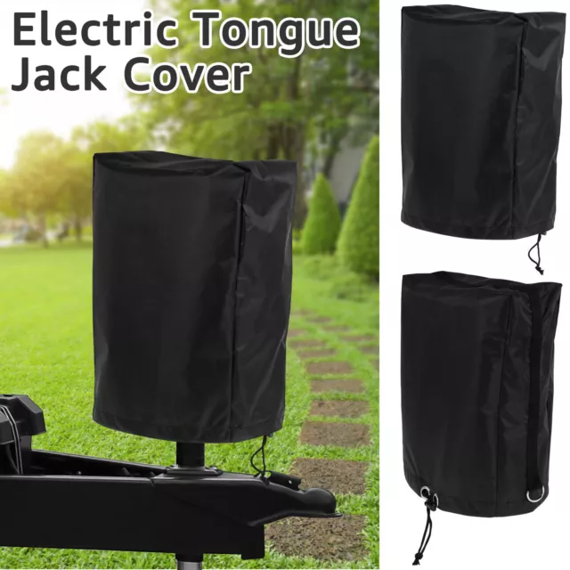 Electric Tongue Jack Cover Heavy Duty Tongue Trailer RV Jack Protective☨~¬