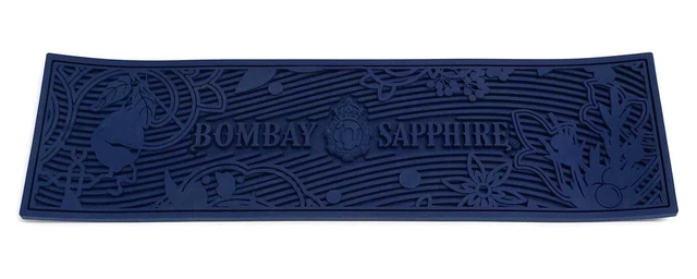 Bombay Sapphire Barmatte, 49 x 14 x 1 cm