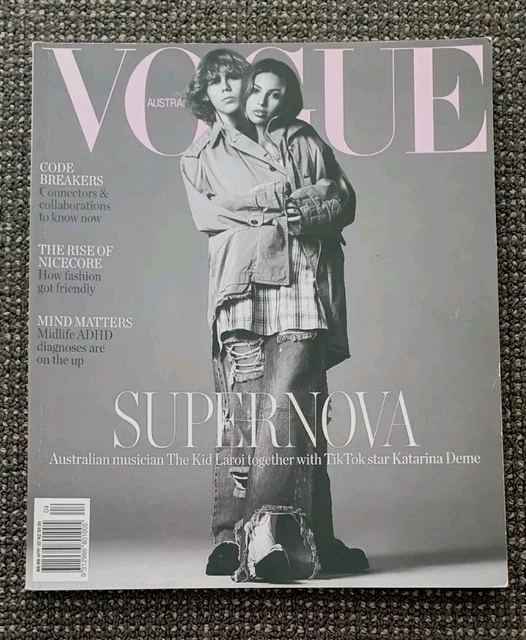 VOGUE AUSTRALIA MAGAZINE - April 2022 - The Kid Laroi Cover