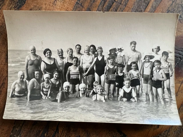 CPA Postcard Souvenir de Cayeux sur mer (France) Groupe Bathers