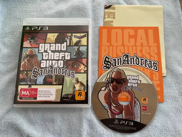 Grand Theft Auto: San Andreas - PlayStation 3 PS3 **NEW FACTORY SEALED***