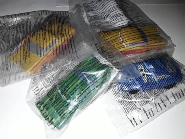 Lot De 8 Véhicules Bonux Jouets Anciens échelle 1/43 Neufs En Sachets D'époque