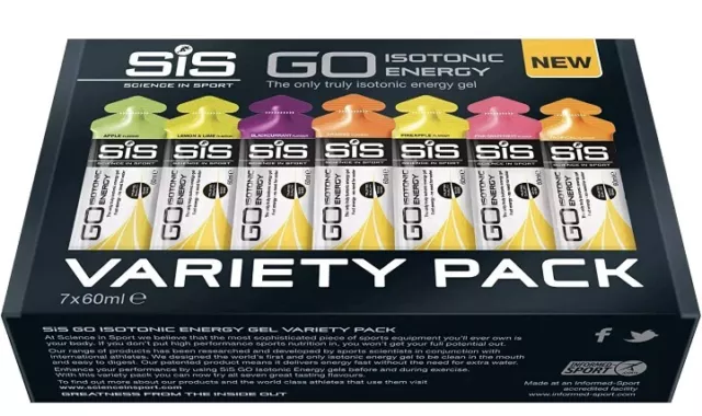 Science in Sport SIS Go Isotonic Gel Energetici Gusti Misti, 60 ml