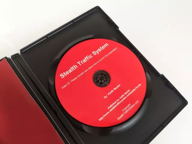 Stealth Traffic System Data CD by Keith Baxter