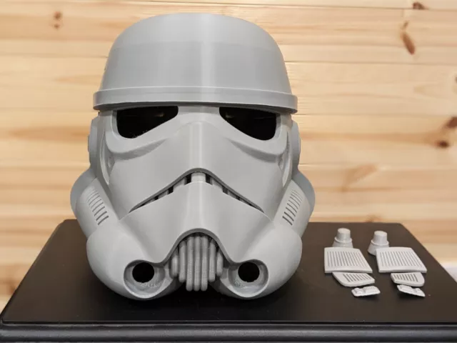 Star Wars Rogue One Stormtrooper helmet classic trooper 3D print DIY kit 2