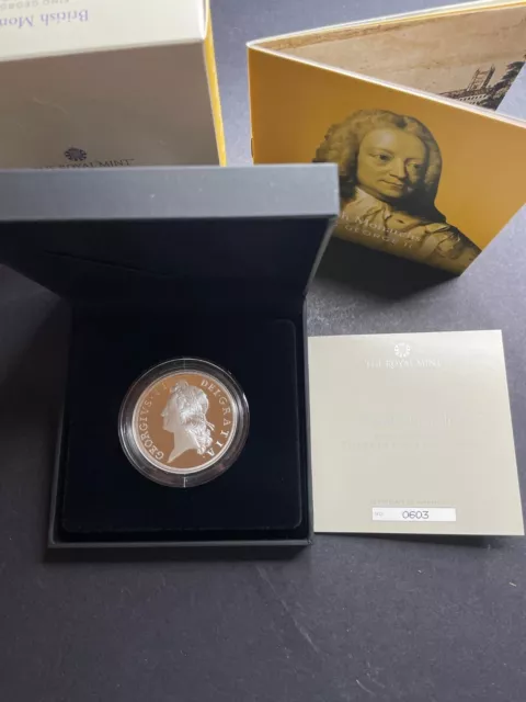 2023 Silver Proof British Monarchs King George II 1oz UK £2 Two Pounds