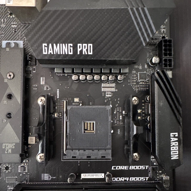 MSI B450 GAMING Pro Carbon AC AMD Motherboard AM4 Socket Tested