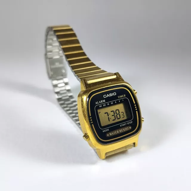 CASIO LA670WE | 3191 Alarm Vintage Wristwatch w. Digital Display