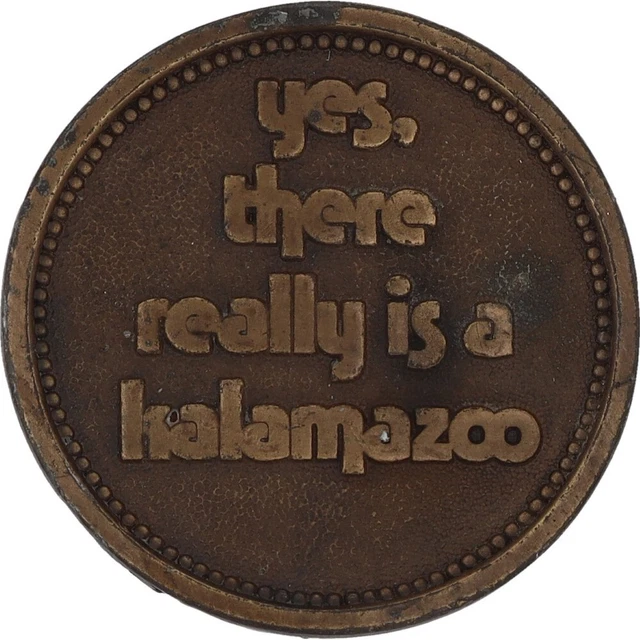 Si There È Un Kalamazoo Michigan Città Tech Etere Guild 70s Vintage Cintura