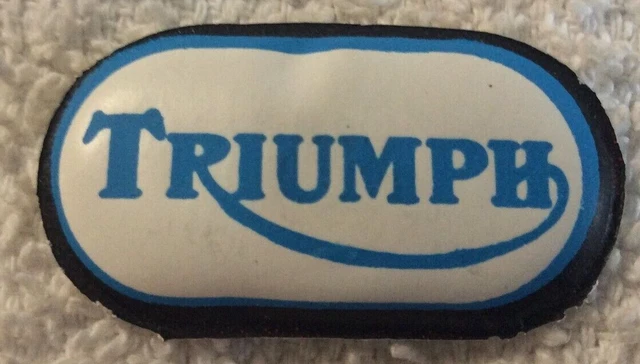 Automotive Advertising - TRIUMPH Puffy Magnet - L.I.LTD Magnetic 1970s