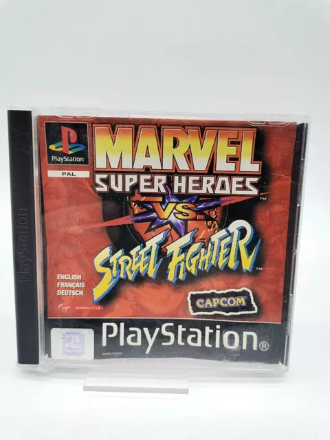 Marvel Super Heroes vs. Street Fighter (Sony PlayStation 1, 1999) -  Japanese Version for sale online